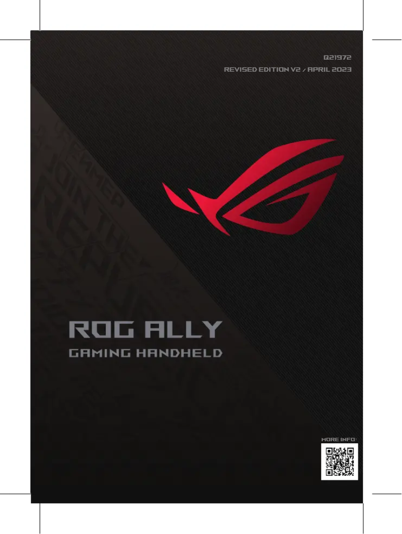 Página nº 1 - Manual de usuario Asus ROG Ally