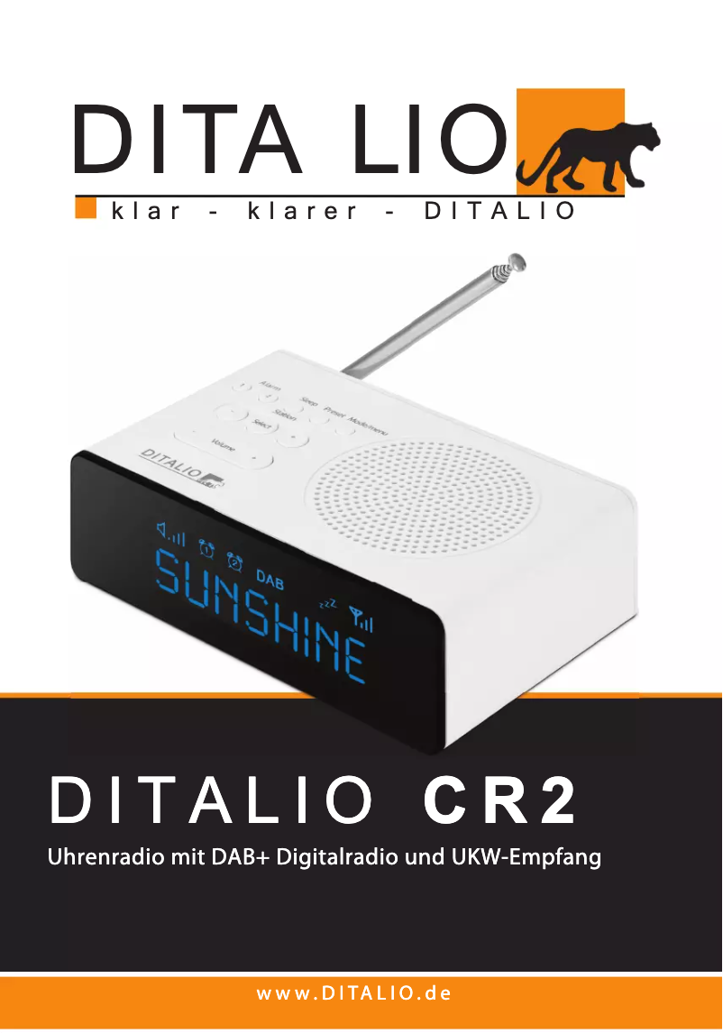 Imagen de la primera página del manual del dispositivo CR2