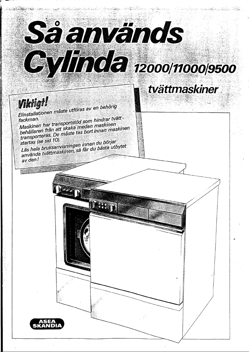 Imagen de la primera página del manual del dispositivo 9500