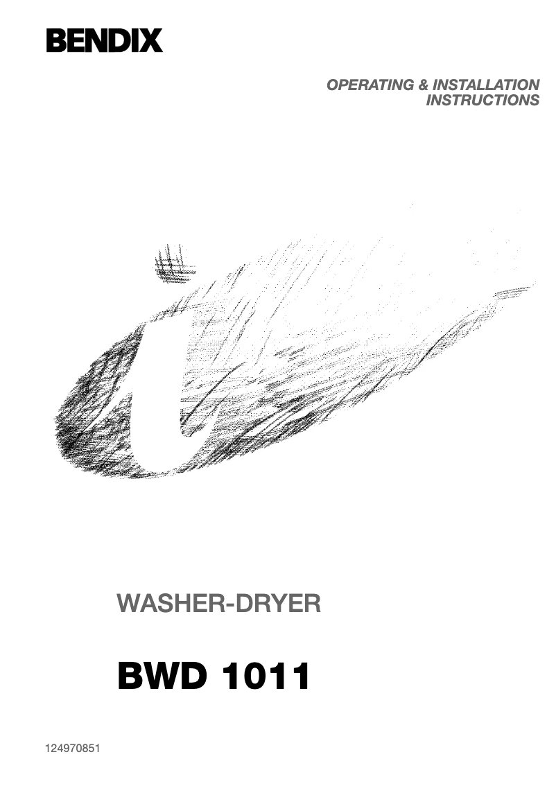 Imagen de la primera página del manual del dispositivo BWD1011