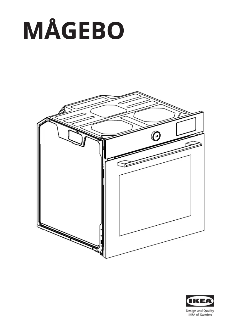 Página 1 del manual Manual de usuario Ikea MÅGEBO 505.570.63