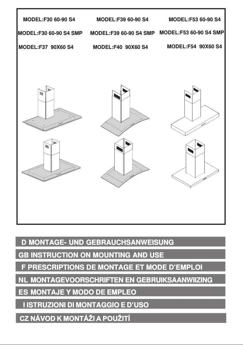 Página 1 del manual Manual de usuario Airforce F54 90 S4