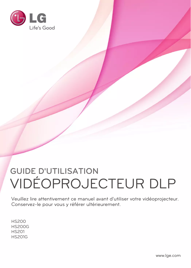 Imagen de la primera página del manual del dispositivo HS201G