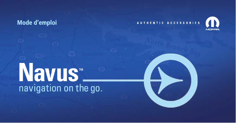 Imagen de la primera página del manual del dispositivo Mopar Navus