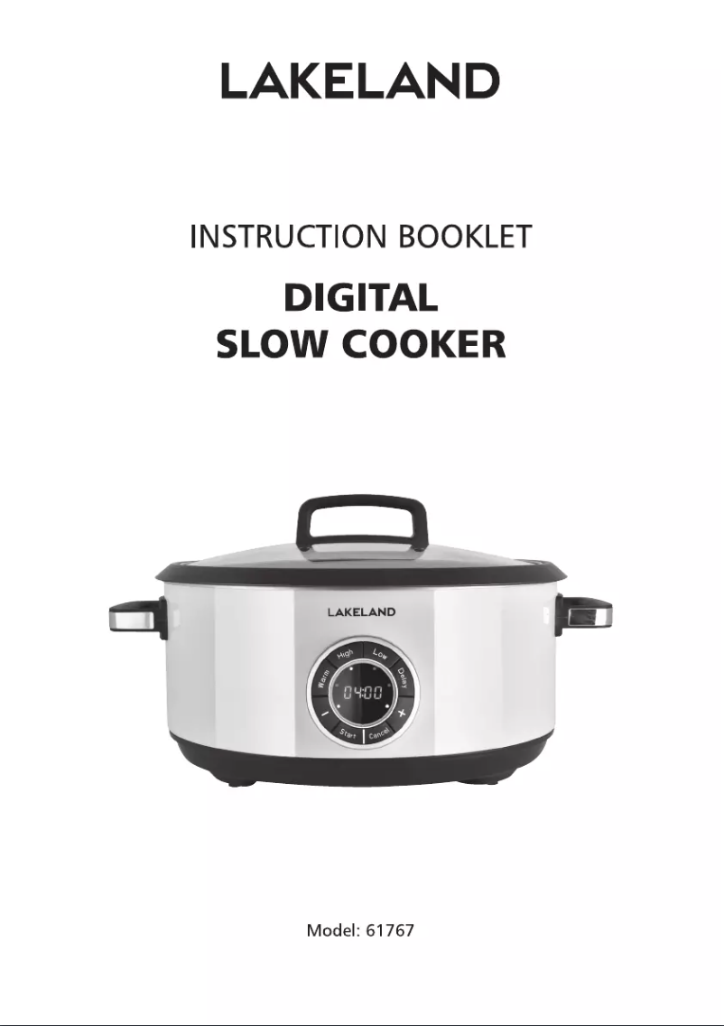 Página 1 del manual Manual de usuario Lakeland 61767