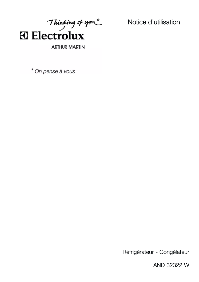 Imagen de la primera página del manual del dispositivo AND32322X