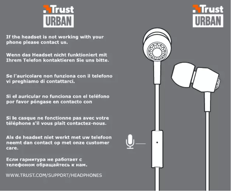 Imagen de la primera página del manual del dispositivo Urban Crystal