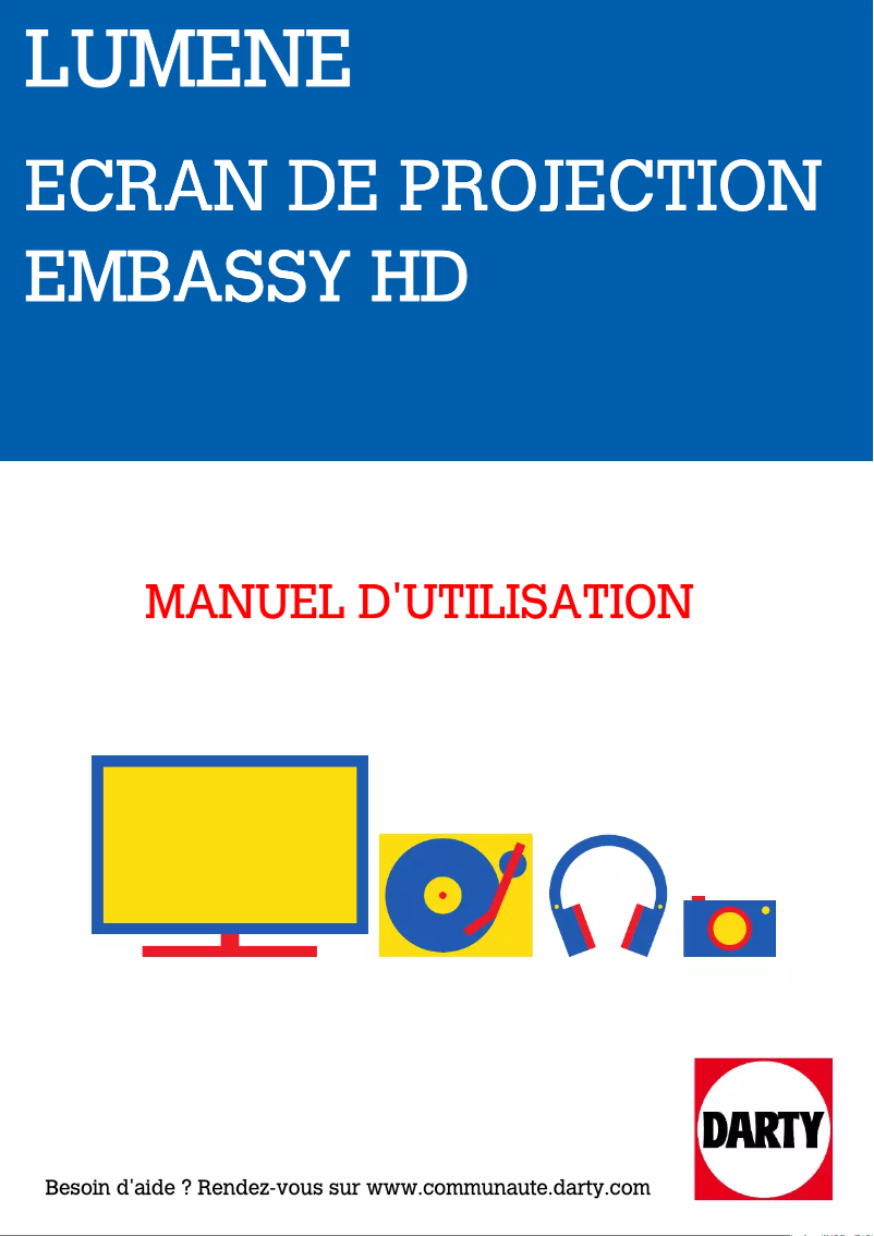 Imagen de la primera página del manual del dispositivo EMBASSY HD 200C