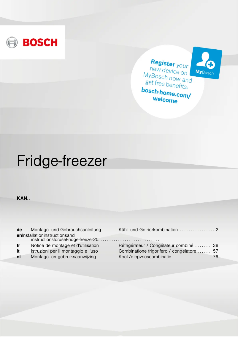 Imagen de la primera página del manual del dispositivo KAN93VIFP