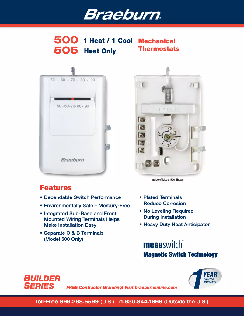 Imagen de la primera página del manual del dispositivo 500