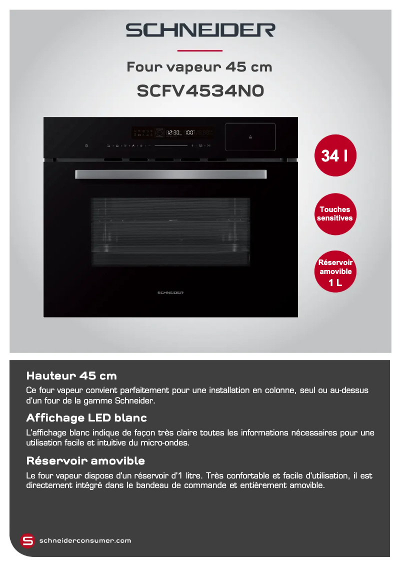 Imagen de la primera página del manual del dispositivo SCFV4534N0
