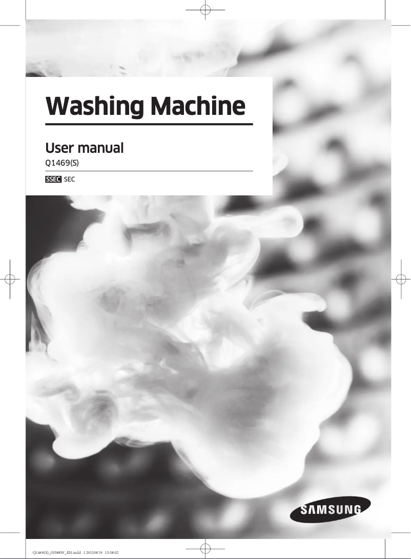 Página 1 del manual Manual de usuario Samsung Q1469SUU