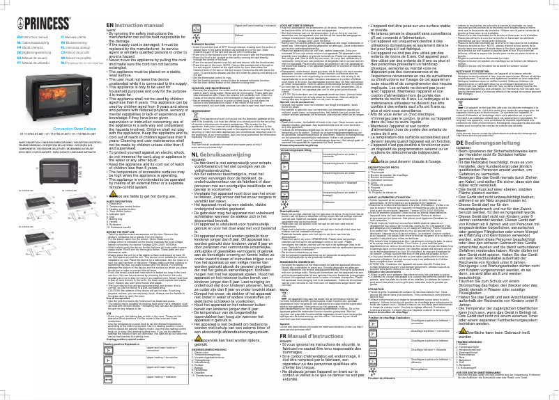 Página 1 del manual Manual de usuario Princess 112760