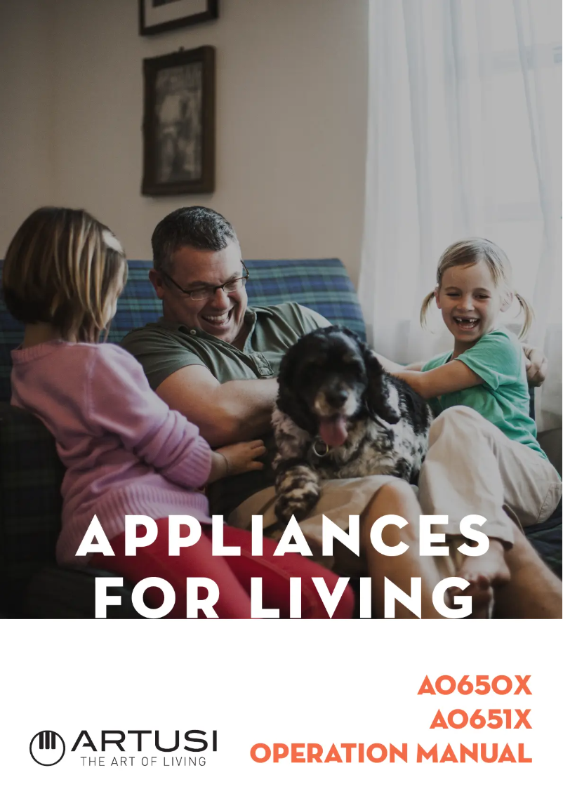 Imagen de la primera página del manual del dispositivo AO651X