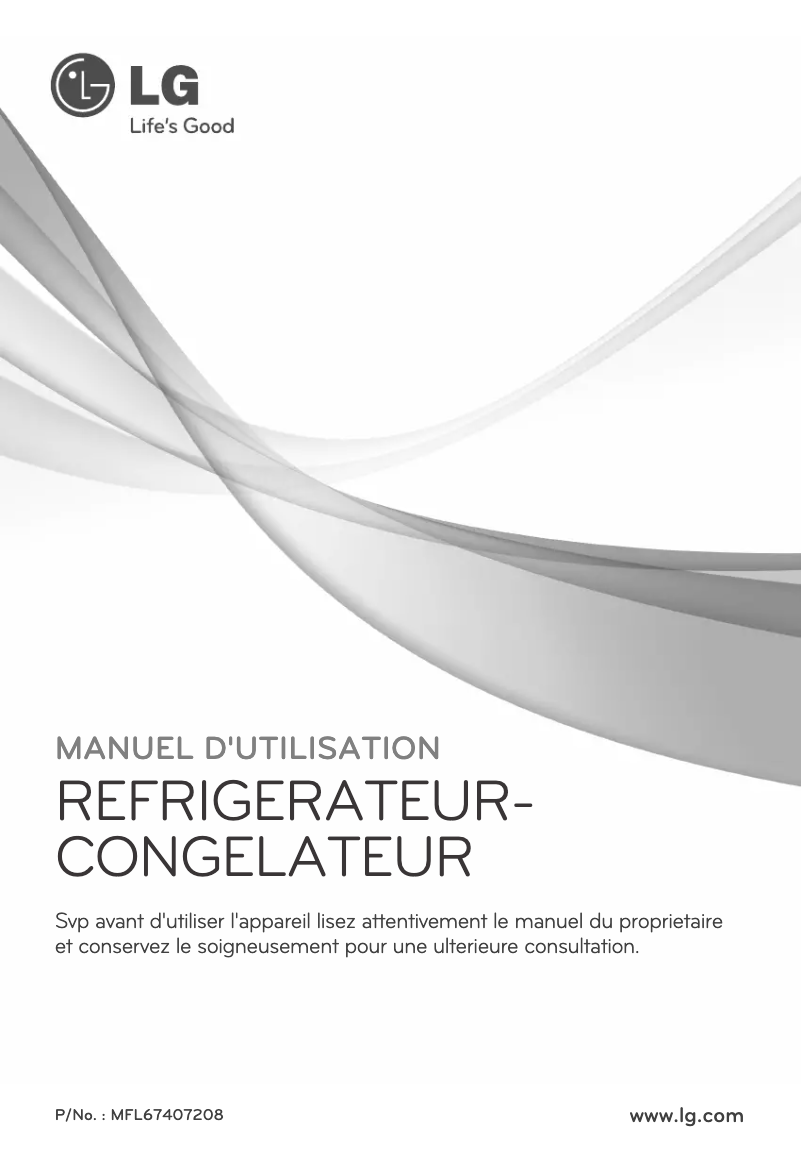 Imagen de la primera página del manual del dispositivo GR-B762GVC