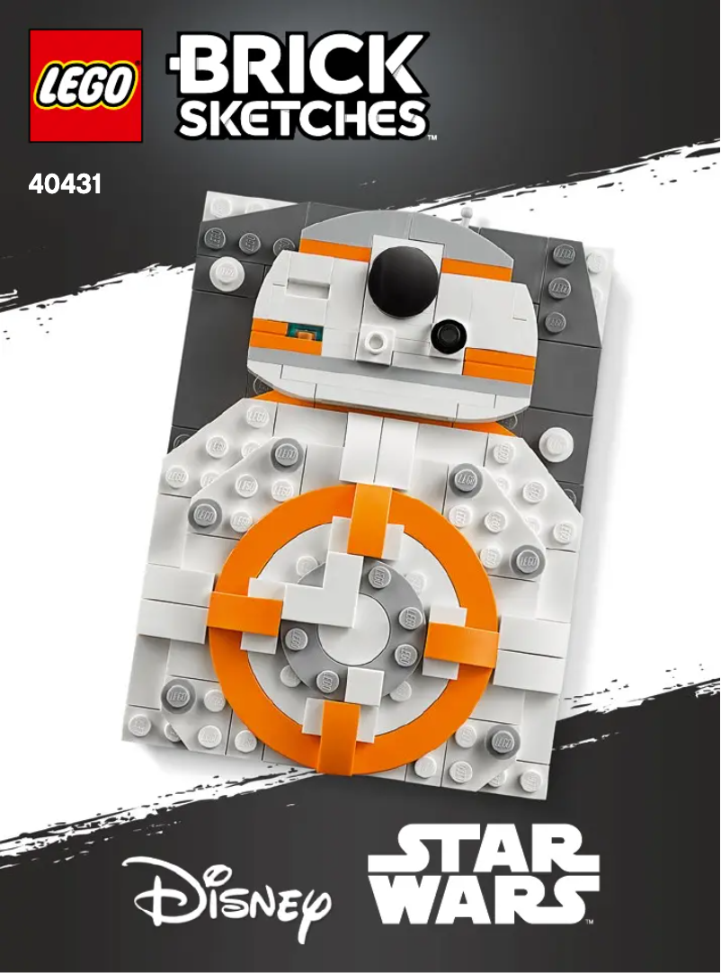 Página 1 del manual Manual de usuario Lego Brick Sketches BB-8 40431