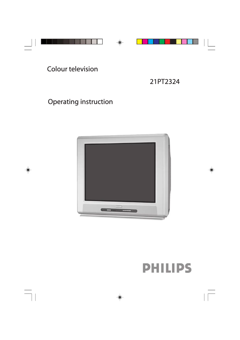 Imagen de la primera página del manual del dispositivo 21PT2324