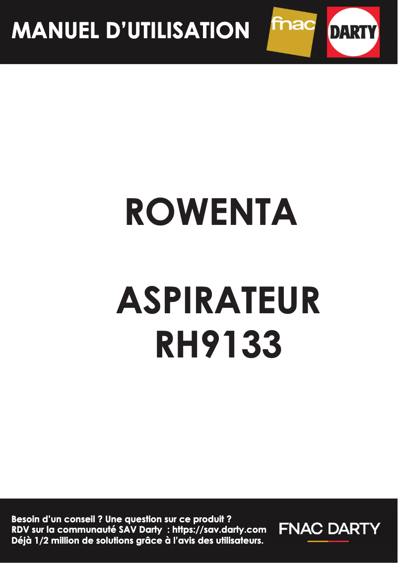 Imagen de la primera página del manual del dispositivo Air Force Serenity RH9133