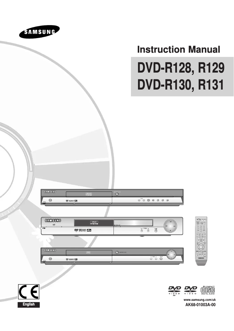 Imagen de la primera página del manual del dispositivo DVD-R129