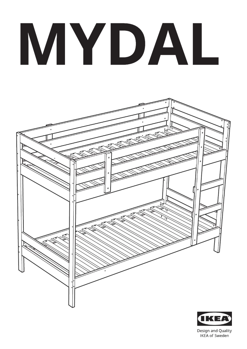 Página 1 del manual Manual de usuario Ikea MYDAL 005.318.91