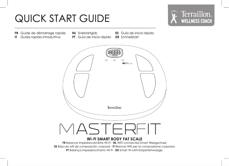 Página nº 1 - Manual de usuario Terraillon Master Fit Ultra