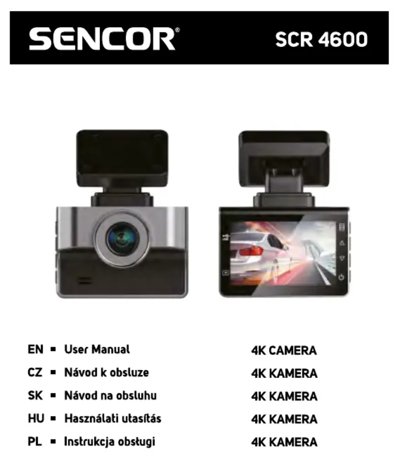 Imagen de la primera página del manual del dispositivo SCR 4600MR