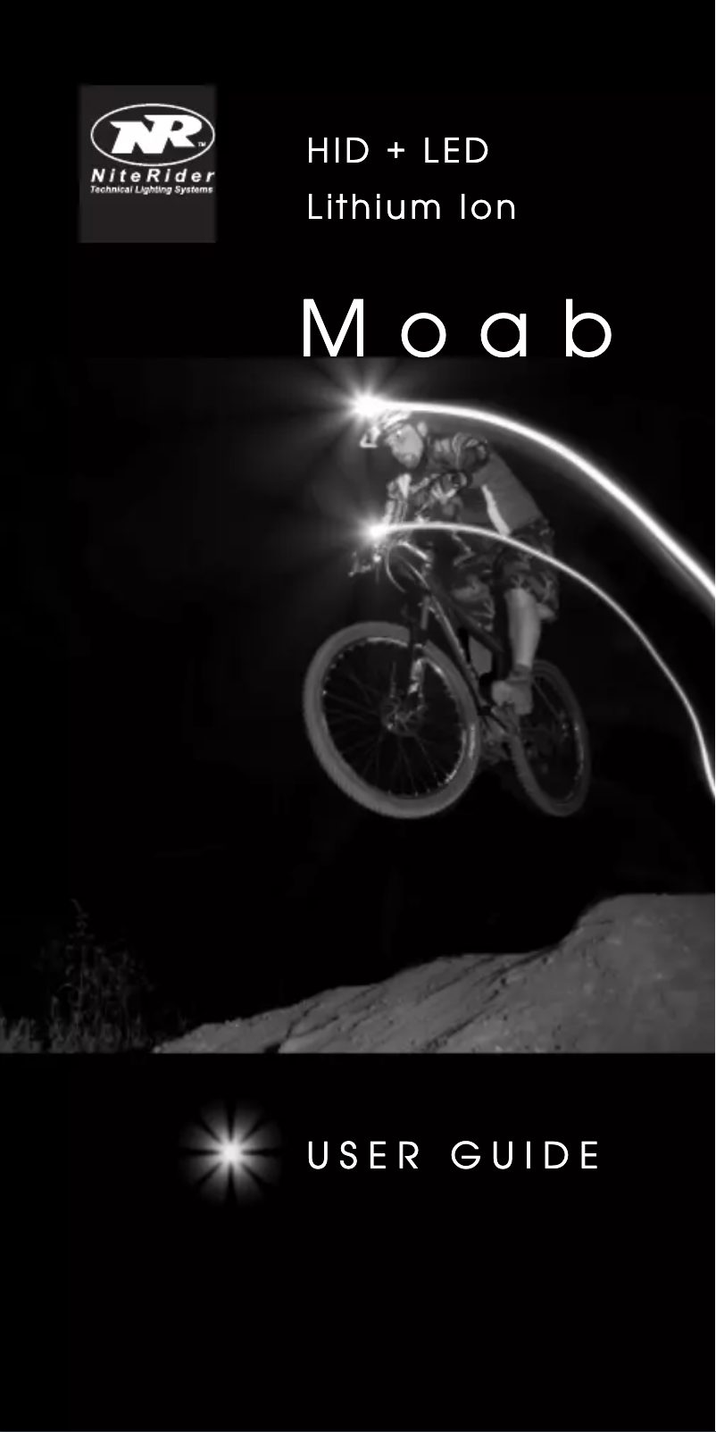 Página 1 del manual Manual de usuario NiteRider Moab