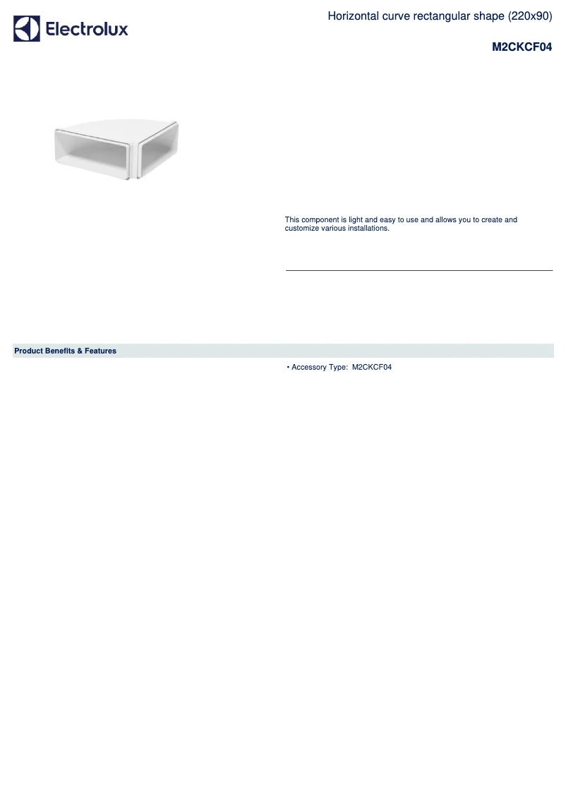 Imagen de la primera página del manual del dispositivo M2CKCF04
