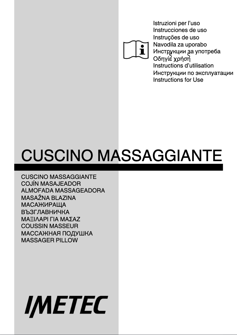 Página 1 del manual Manual de usuario Imetec SENSUIJ CM4-200