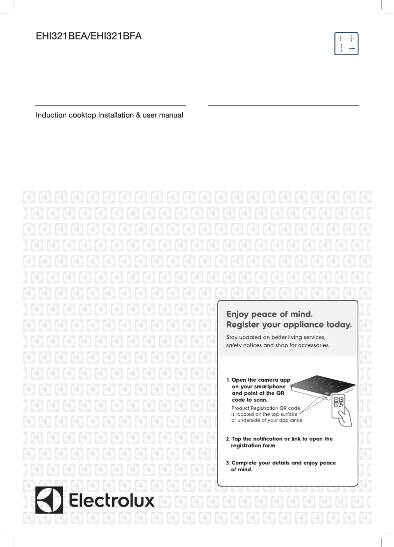 Página nº 1 - Manual de usuario Electrolux UltimateTaste 300 EHI321BFA