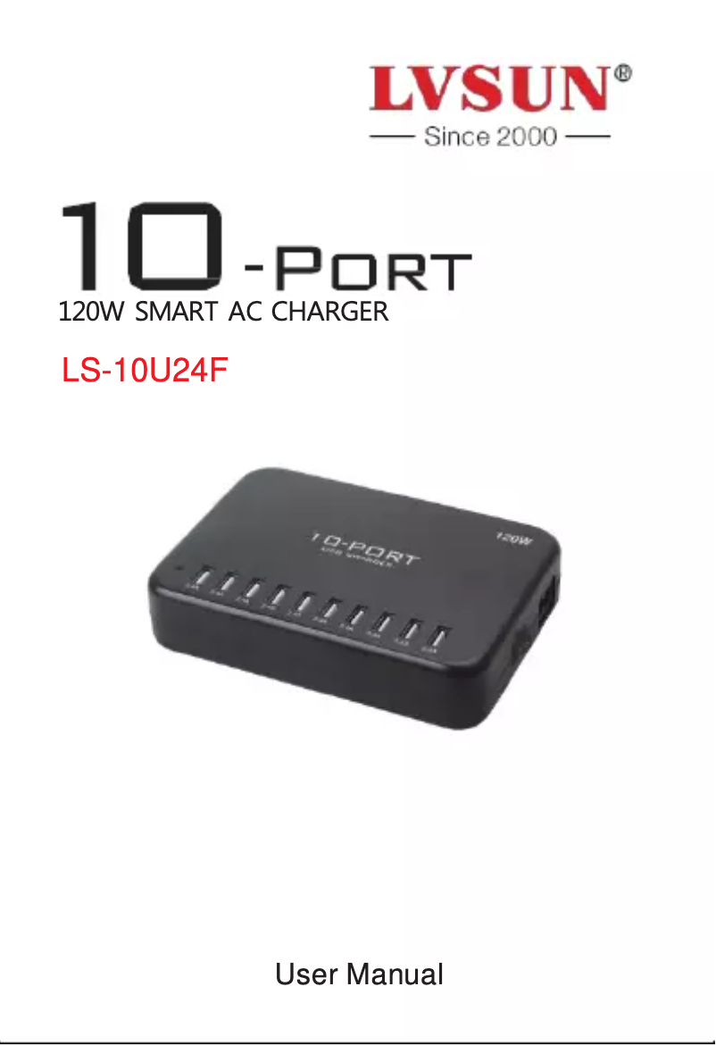 Página nº 1 - Manual de usuario LVSUN LS-10U24F-AE