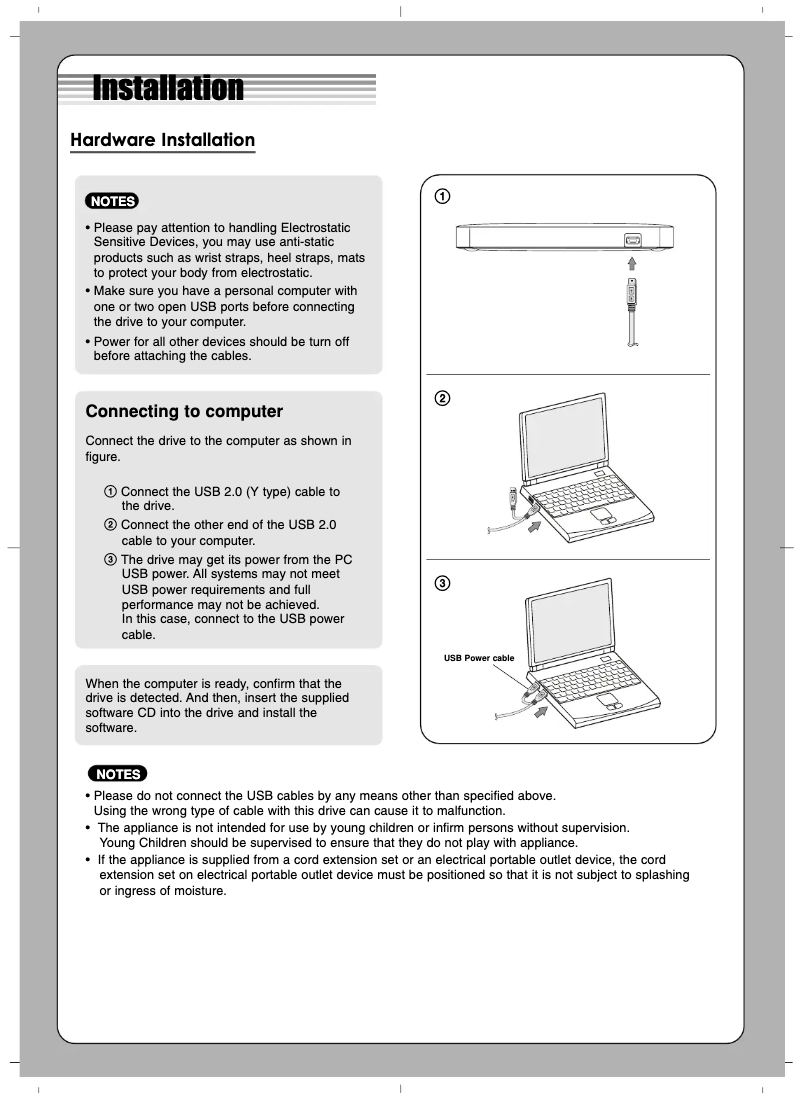 Imagen de la primera página del manual del dispositivo GP50NB40