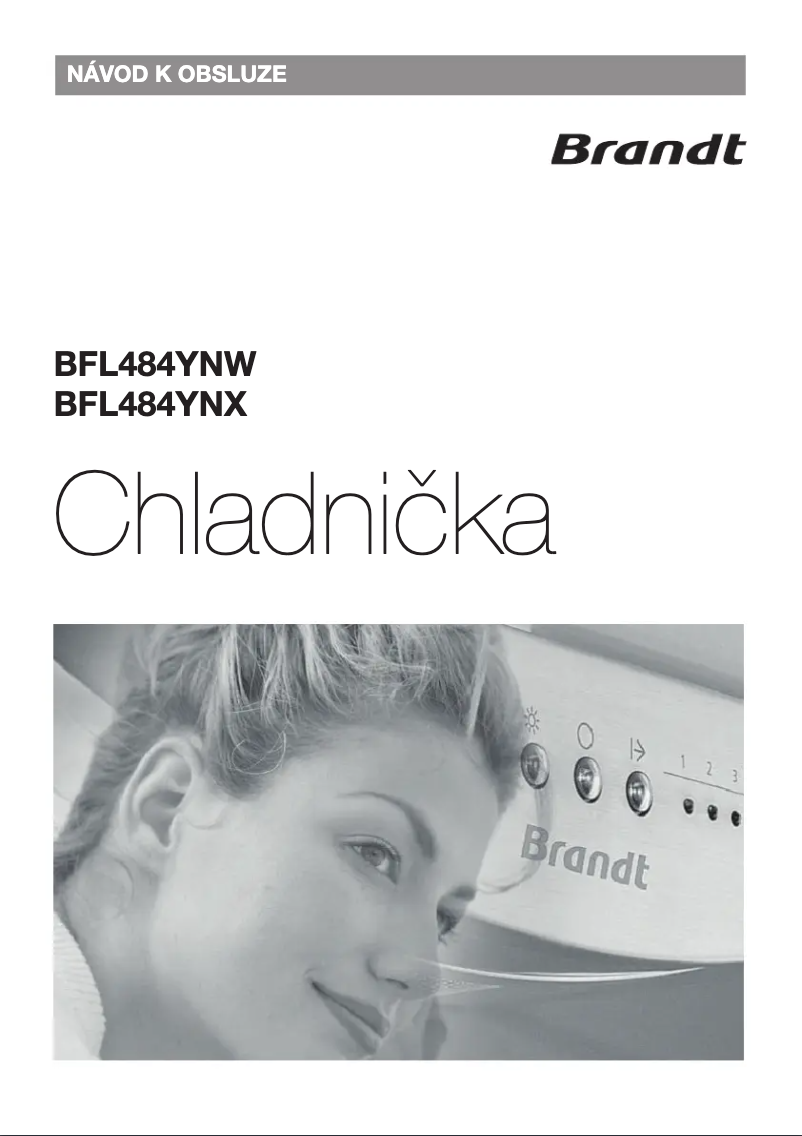 Imagen de la primera página del manual del dispositivo BFL484YNX