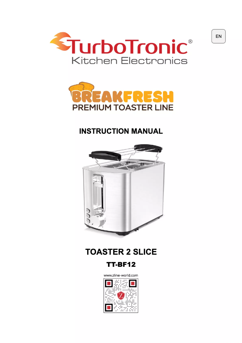 Página 1 del manual Manual de usuario TurboTronic BreakFresh TT-BF12