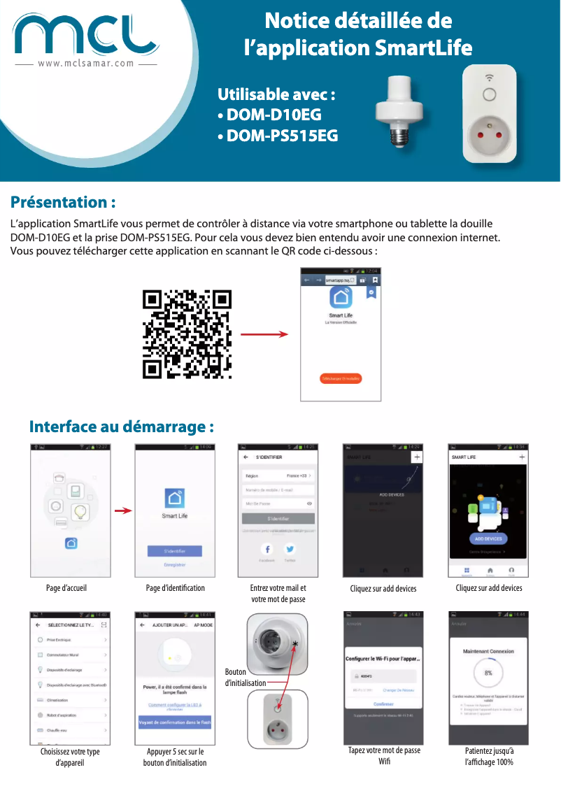Página 1 del manual Manual de usuario MCL DOM-PS515EG