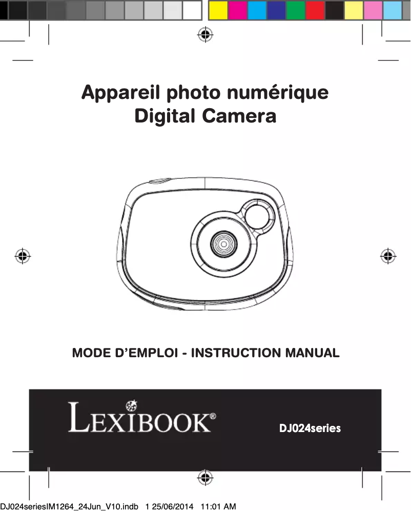 Página 1 del manual Manual de usuario Lexibook DJ024FZ