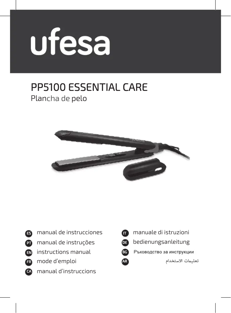 Página 1 del manual Manual de usuario Ufesa Essential Care PP5100