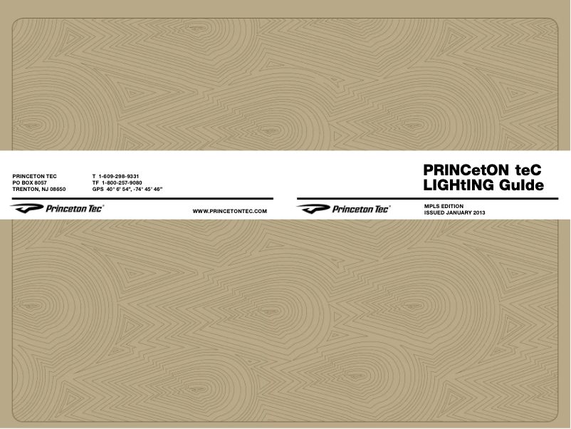 Página 1 del manual Manual de usuario Princeton Tec Quad Blue