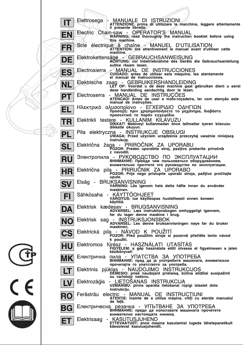 Página 1 del manual Manual de usuario Stiga SE 2216 Q