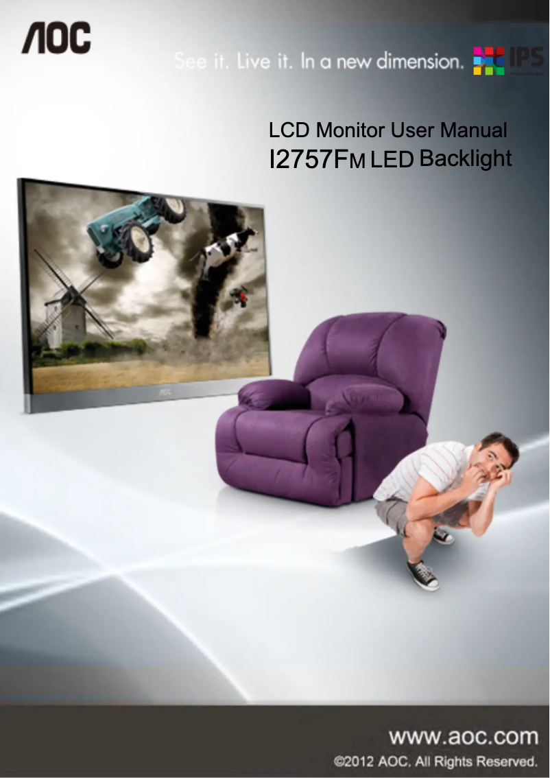 Imagen de la primera página del manual del dispositivo D2757PH