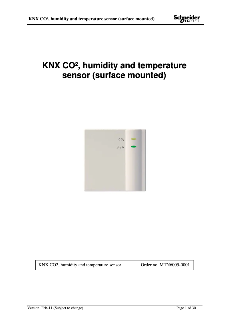 Imagen de la primera página del manual del dispositivo MTN6005-0001