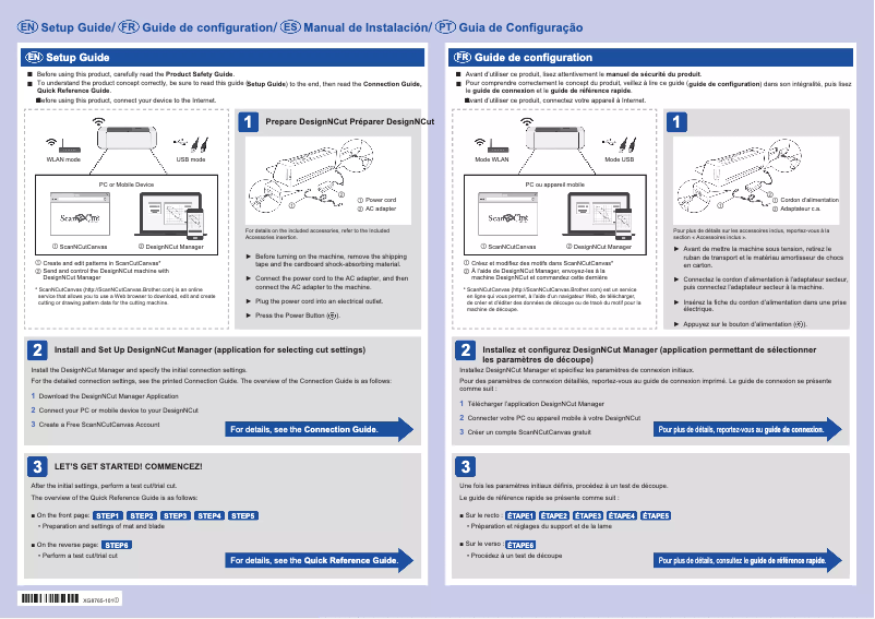 Imagen de la primera página del manual del dispositivo DC200ULE