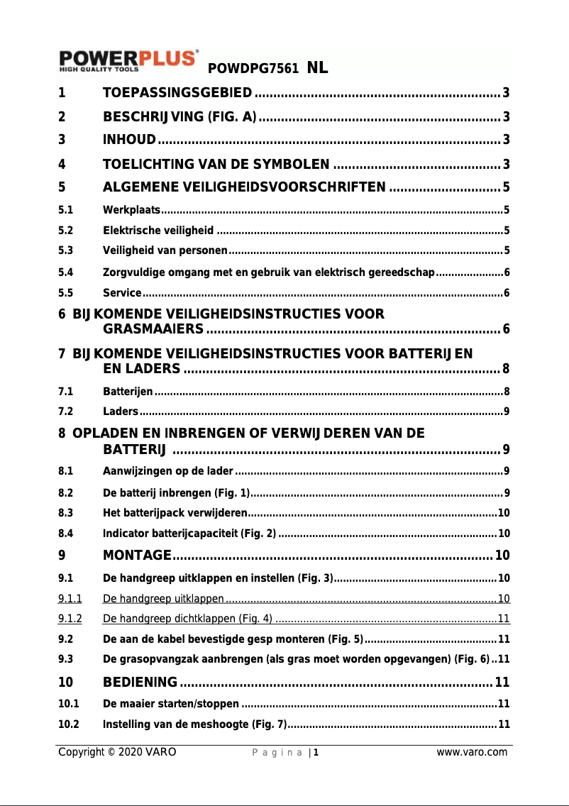 Página 1 del manual Manual de usuario PowerPlus Dual Power POWDPG7562