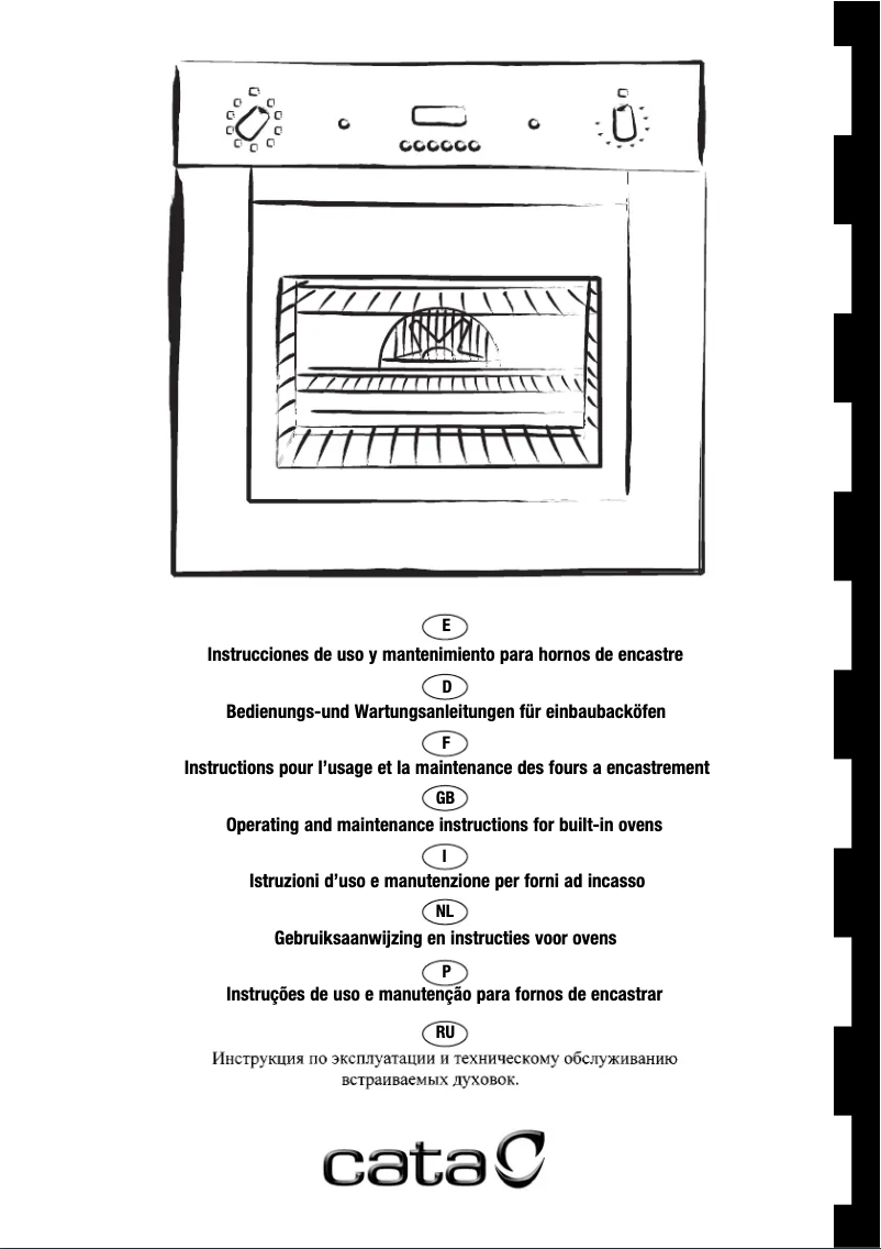 Página 1 del manual Manual de usuario CATA ME 609 DI