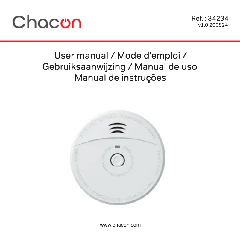 Página 1 del manual Manual de usuario Chacon 34234