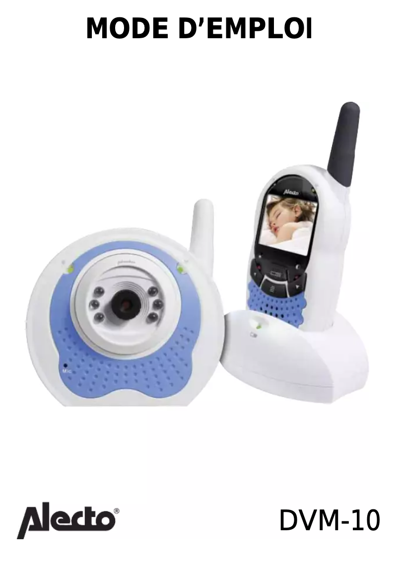 Página 1 del manual Manual de usuario Alecto DVM-10