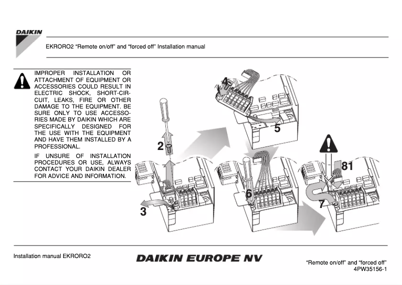 Imagen de la primera página del manual del dispositivo EKRORO2