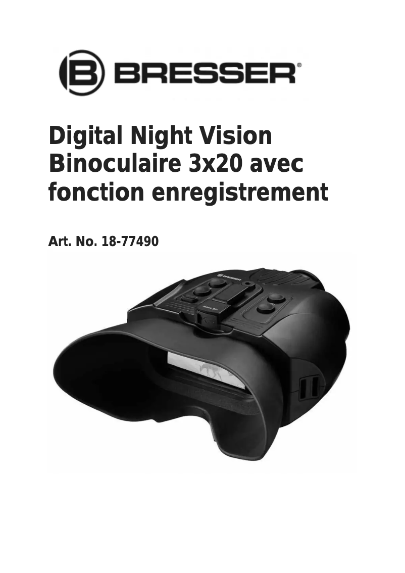 Imagen de la primera página del manual del dispositivo 1877490