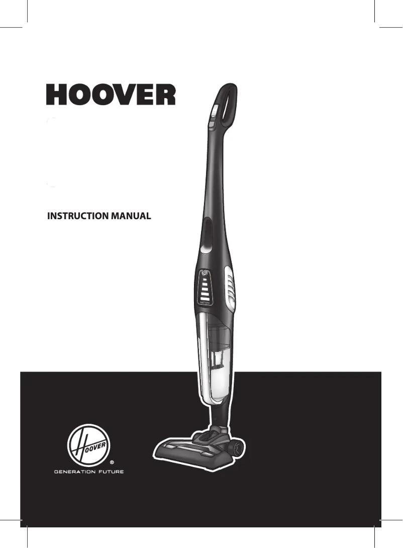 Página 1 del manual Manual de usuario Hoover Unplugged UNP252C