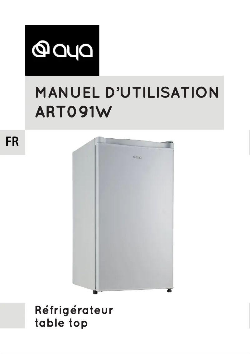 Imagen de la primera página del manual del dispositivo ART091W